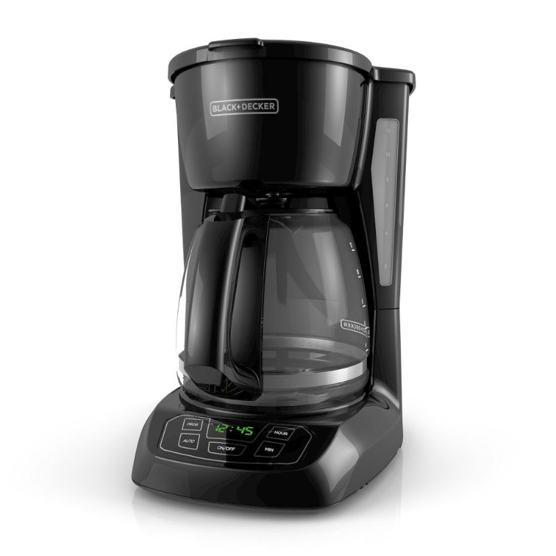 Photo 1 of 12 Cup Programmable Black Coffee Maker
