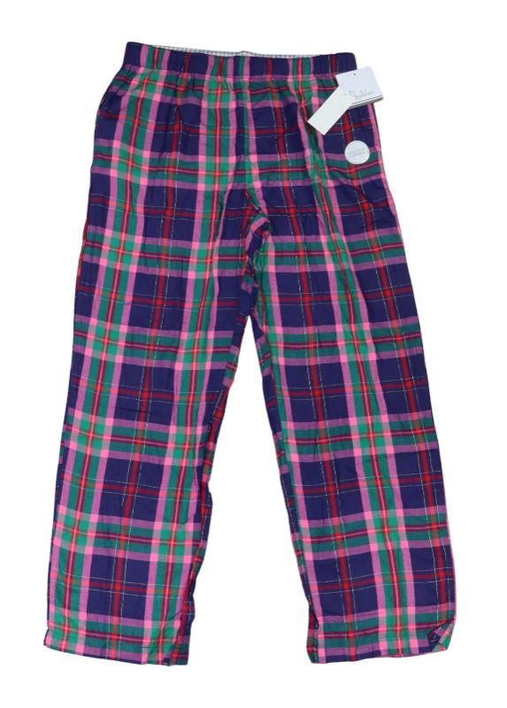 Photo 1 of Roudelain Plaid Checkered Sparkle Accent Women's Pajama Pants W/Pockets - Size X-Large