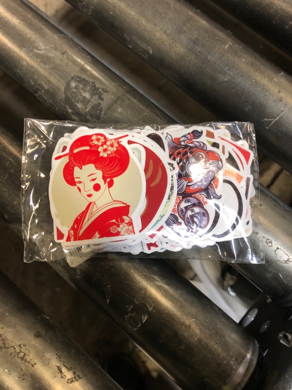Photo 1 of 100 Pack Japan Japanese Stickers, Japan Japanese Party Favors, Birthday Decorations