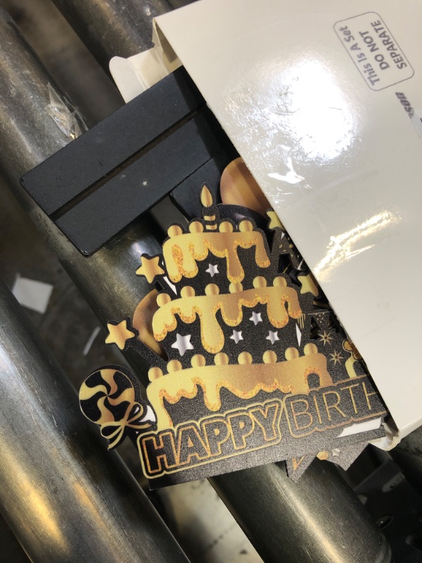 Photo 1 of 6 Piece Happy Birthday Supplies
