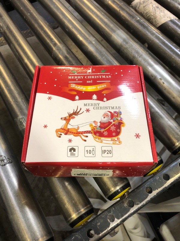 Photo 1 of [Timer] Christmas Window Decorations, 3 Pack Snowflake Christmas Window Lights with Suction Cup, Hanging LED Battery Operated Xmas Lights Indoor Outdoor Xmas Tree Fireplace Home Party Decor - While