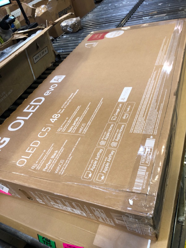 Photo 1 of LG 48-Inch Class OLED evo AI 4K C5 Series Smart TV w/Dolby Atmos, Dolby Vision, HDR10, AI Super Upscaling 4K, Filmmaker Mode, Wow Orchestra, Alexa Built-in (OLED48C5PUA, 2025)