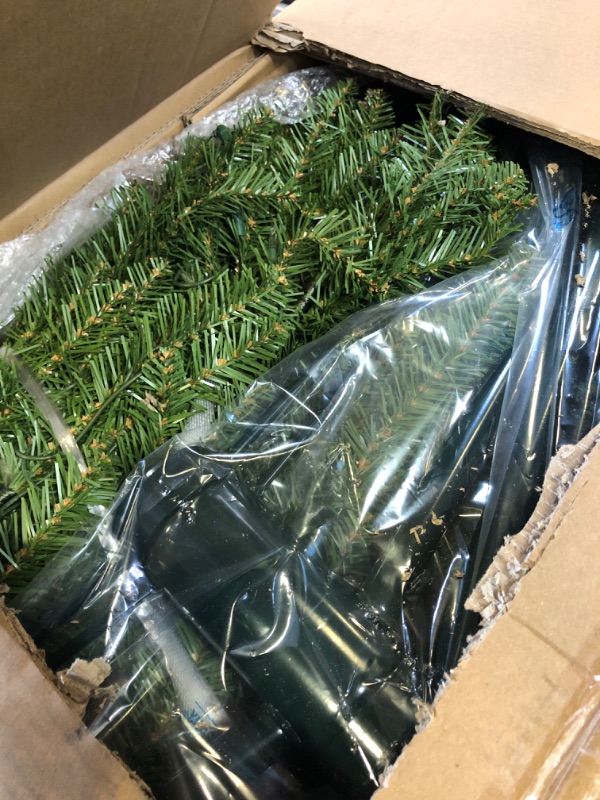 Photo 1 of DIFFERENT MODEL OF TREE, NOT ENTIRE SET PARTIAL SET ONLY************* National Tree Company 12 ft Pre-Lit Dunhill Fir Artificial Christmas Tree, 1,500 Clear Lights, 7,794 Tips, Includes Stand, Green