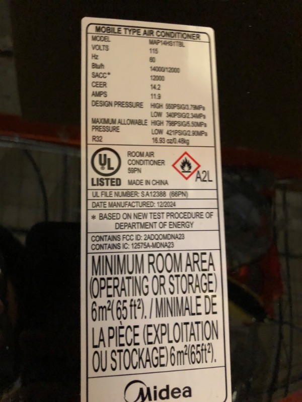 Photo 1 of (UNKNOWN DETAILS) Mobile Air Conditioner