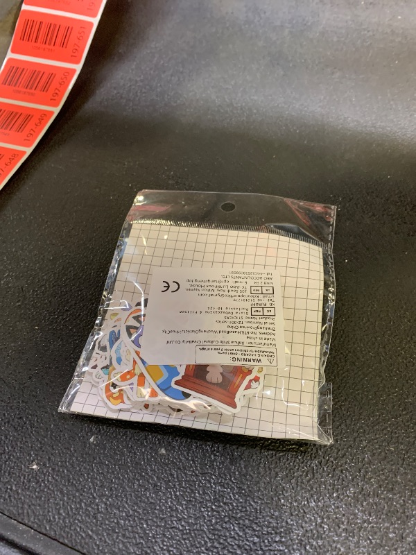 Photo 1 of 100 Cartoon Stickers Colorful Aesthetic VSCO Vinyl/PVC Waterproof Decals for Water Bottle, Phone, Case, Laptop, Skateboard, Gift for Kids, Teens, Boys and Girls (Blue 100)