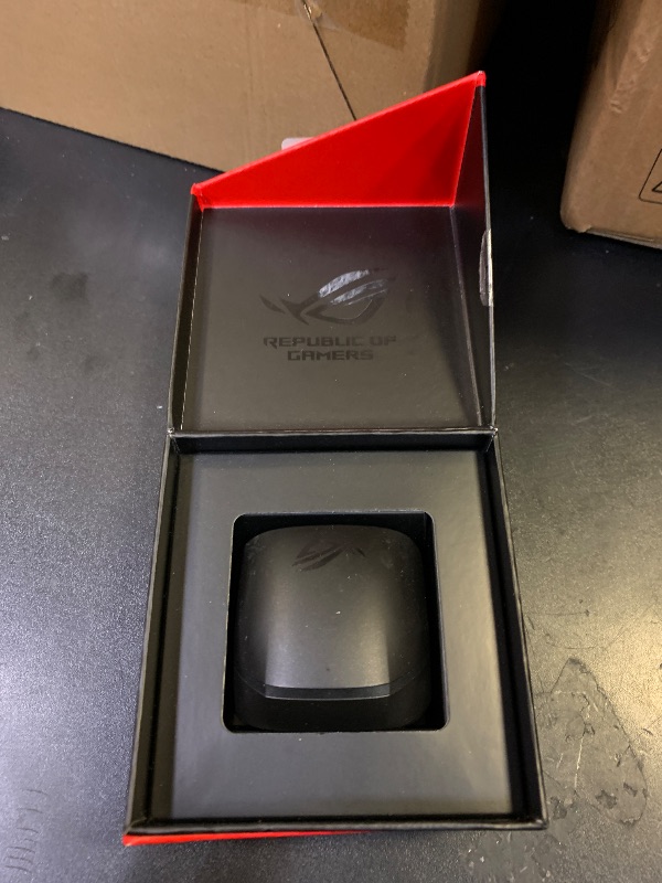 Photo 3 of ASUS ROG Cetra True Wireless SpeedNova Gaming Earbuds – Dual-Mode (BT, 2.4GHz), Dirac Opteo, Bone-Conduction AI Mic, Adaptive ANC, 46Hr Battery, for PC, PS5, PS4, Switch, Mobile, ROG Ally/X - Black