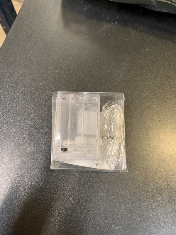 Photo 1 of 10Ft/30 LEDs Fairy,Starry , String Lights for Indoor&Outdoor Decoration Wedding Home Parties Christmas Holiday, Waterproof,Battery Operated.(Warm White)