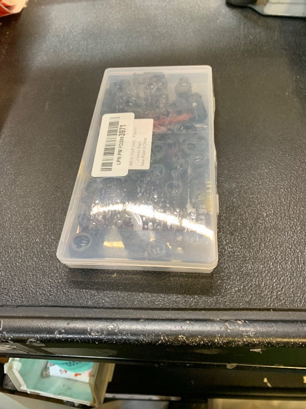 Photo 1 of 40Pcs Cord Lock, Plastic Cord Locks for Drawstrings, Black Spring Toggle Stopper with 4 Sizes, Elastic Cord Adjuster Shoelace Fastener Lock for Drawstring, Paracord, Shoelaces, Clothing and Bags