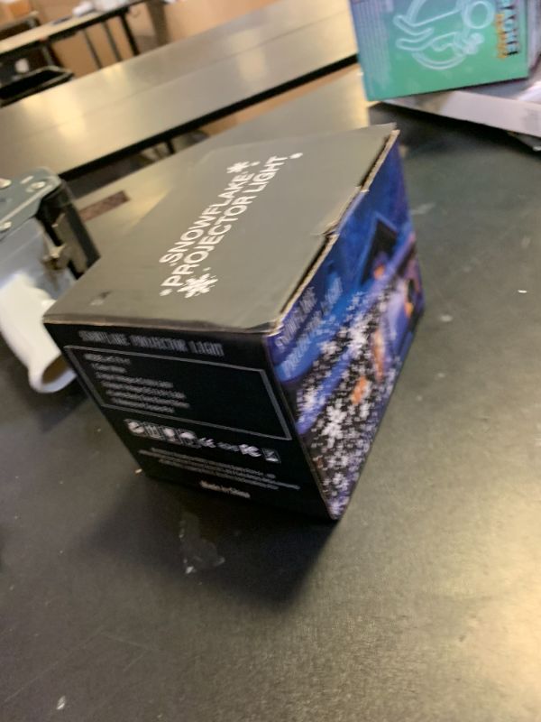 Photo 1 of ?LILNIAGY Christmas Decorations Outdoor Christmas Projector Lights Snowflake Projector, IP65 Waterproof & Adjustable Christmas Lights for Outdoor Christmas Decorations Home Party Garden Xmas Decor