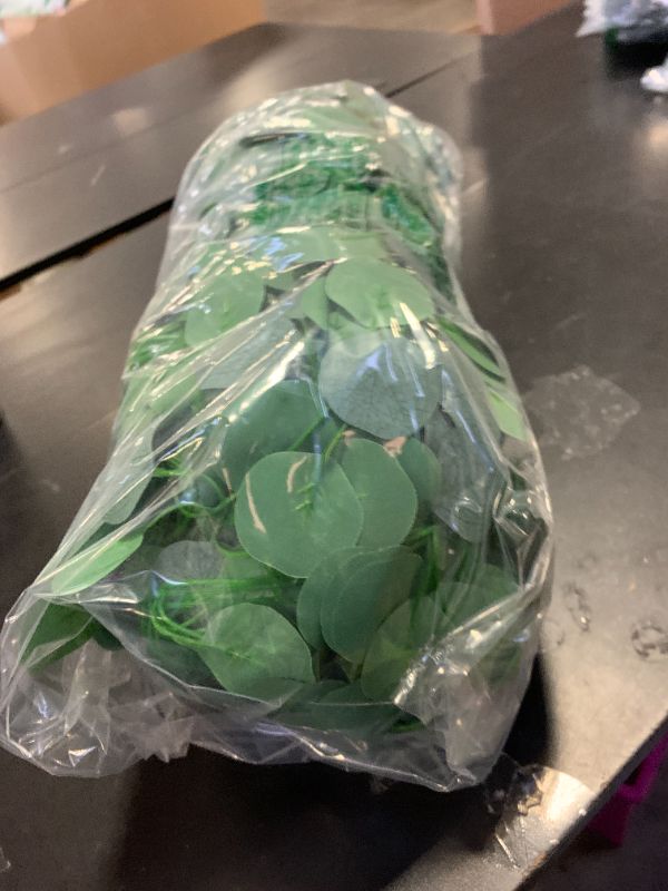 Photo 1 of 12 Pack 86Ft Fake Plants Artificial Vines for Room Decor, Faux ivy Greenery Garland for Home teen girls bedroom living Aesthetic Farmhouse Dorm Wall Decoration, Wedding Easter Christmas Party Gift