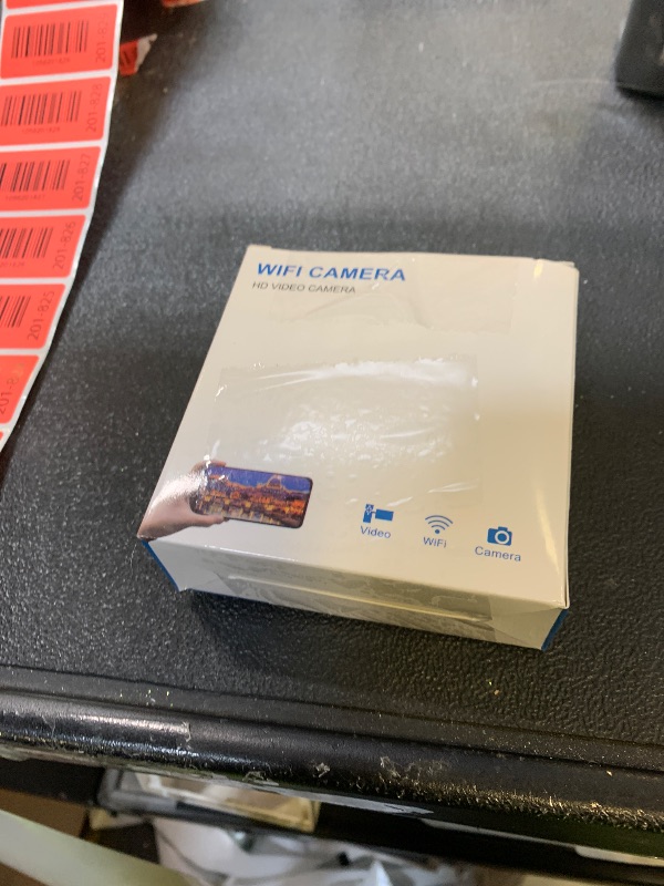 Photo 1 of Flashstar Mini WiFi Camera 1080P HD Night Vision Included Motion Detection Remote Monitoring 160° Wide Angle Micro Baby Monitor for Home Office Store Warehouse (1Pcs)