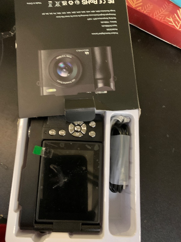 Photo 1 of 4K Digital Camera for Photography- 50MP Autofocus Vlogging Camera with 2.8" 180° Flip Screen, 16X Digital Zoom- Compact Point and Shoot Camera with 64GB SD for YouTube, Travel, Beginners