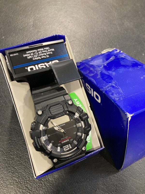 Photo 1 of Casio Men's HDC-700-1AVCF Classic Analog-Digital Display Quartz Black Watch