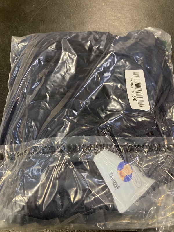 Photo 1 of Alex Evenings Women's Short Shift Cocktail Dress with Embellished Illusion Detail, Wedding Guest (Petite and Regular Sizes), Navy Beaded Sleeve, 14