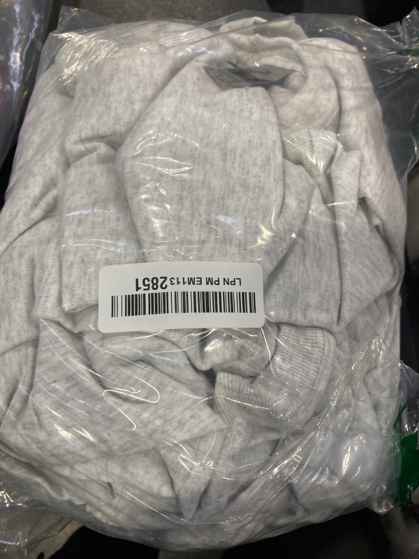 Photo 1 of Pro Club Men's 3-Pack Heavyweight Cotton Long Sleeve Crew Neck T-Shirt, White, X-Large