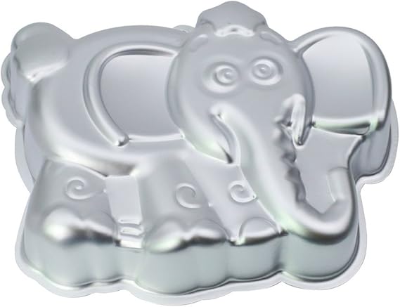 Photo 1 of 10-inch Non-stick Animal Elephant Cake Baking Pan Aluminum Pans Mold
