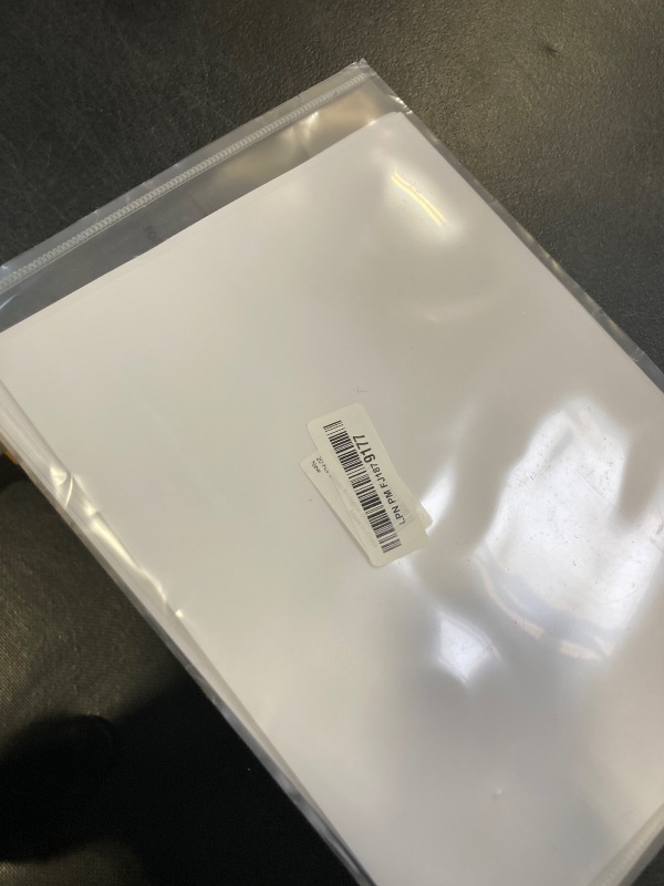 Photo 1 of 20 PCS Sticker Paper for Inkjet Printer, Printable Vinyl Sticker Paper Dries Quickly Vivid Colors, 8.5"x11" Tear Resistant Printable Vinyl, Glossy White, Inkjet & Laser Printer