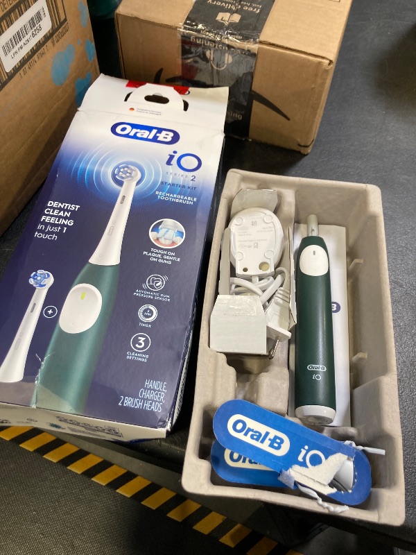 Oral-B iO Series 2 Rechargeable Electric Powered Toothbrush Starter Kit ...