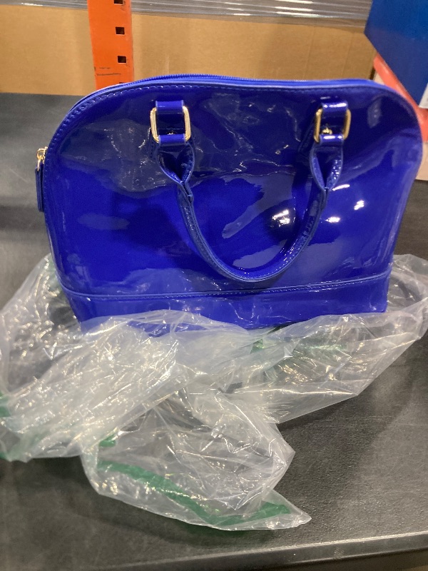 Photo 1 of womens blue shoulder bag