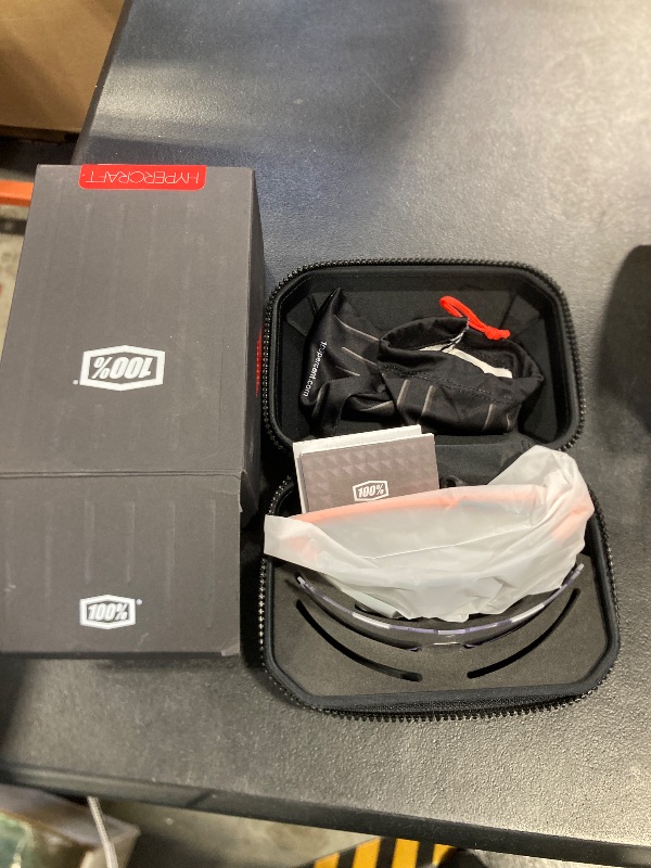 Photo 1 of 100% HYPERCRAFT Sport Performance Frameless Sunglasses (Matte Oxyfire - Smoke Lens)