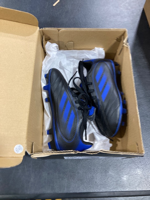 Photo 1 of Adidas Unisex-Kids Goletto IX Firm Ground/Multi Ground Soccer, Team Royal Blue/Black/Team Royal Blue, 10