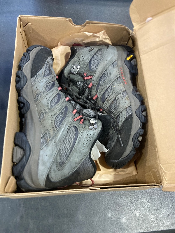 Photo 1 of Merrell Men's Moab 3 Mid Waterproof Hiking Boot, New Beluga, 8.5