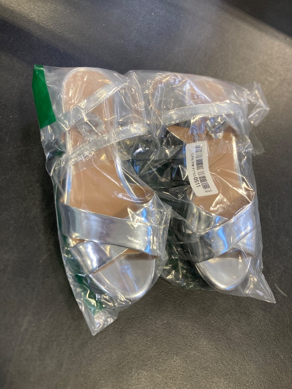 View 2 of Aerosoles Women's COSMOS Heeled Sandal, Silver, 7M