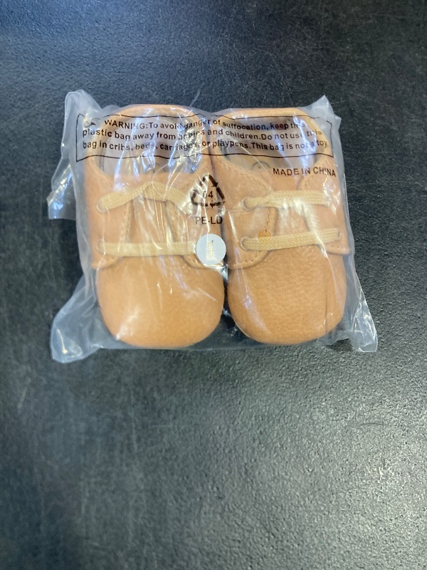 Photo 1 of Meckior Infant Baby Boys Girls Classic PU Leather Wedding Loafers Brogue Toddler Oxford Dress Shoes First Steps Walking Flat Lazy Crib Shoe