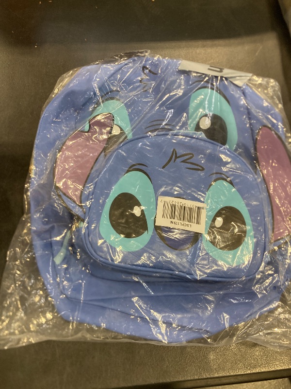 Photo 1 of Disney Stitch Backpack With Lunch Box for Girls | Stitch Insulated Lunch Bag Lunch Box for Girls, Boys, Toddlers | Stitch Blue Backpack for School and Reusable Lunchbox