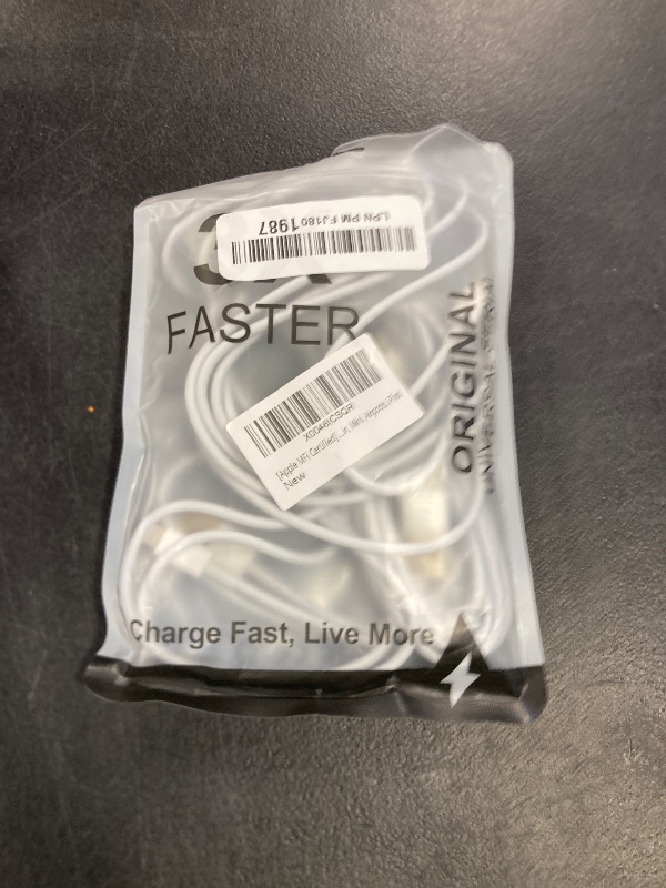 Photo 1 of [Apple MFi Certified] iPhone Car Carplay Cable Fast Charging Cable, 3Pack 6ft 60W USB A to Lightning Fast Charger Cord Screen Data Sync for iPhone 14/13/12/11/XR/XS, iPad Pro, Air, Mini, iPad