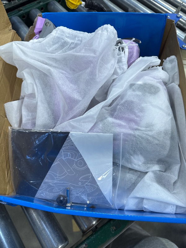 Photo 1 of 2PM SPORTS Girls Adjustable Illuminating Inline Skates with Light up Wheels, Fun Flashing Beginner Roller Skates for Kids - Purple Medium