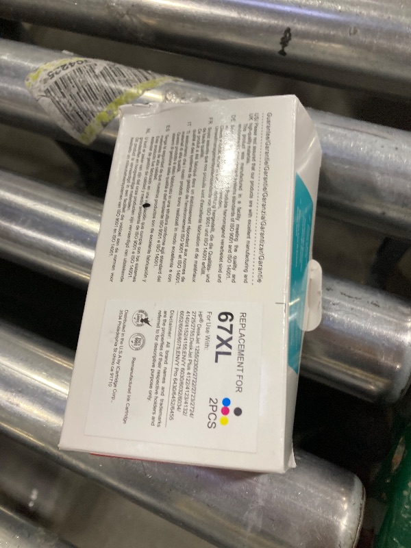 Photo 1 of 67XL Ink Cartridges Compatible for HP67 HP Ink 67 Black/Color Combo Pack Compatible for DeskJet 2855e 2827e 2800e 4255e 2755e 2700e 2852e 2700 4155e 2734e 4227e Envy 6000 6055e 6400 6455e Printer Ink