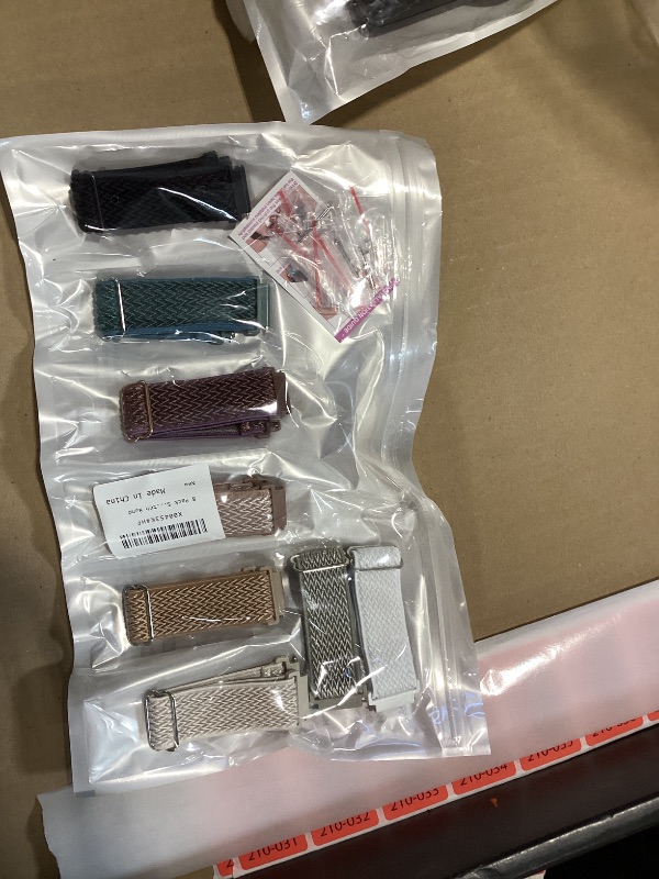 Photo 1 of 8 Pack Stretchy Bands Compatible with Samsung Galaxy Watch 7 6 5 4 40mm 44mm/Galaxy 5 Pro 45mm/6 4 Classic 46mm 42mm 43mm 47mm/Active 2, 20mm Nylon Elastic Watch Strap Sport Wristbands for Women Men