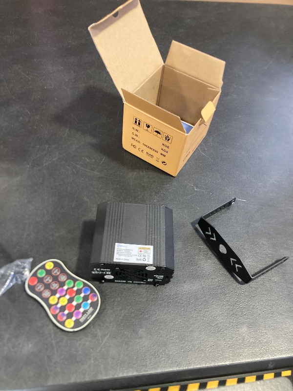 Photo 1 of **MISSING PARTS** Enjoyedled DJ Disco Stage Party Lights - Northern Laser Light Effect RGB Led Sound Activated Strobe Lighting with Remote Control for Indoor Birthday Christmas New Year Karaoke Club KTV