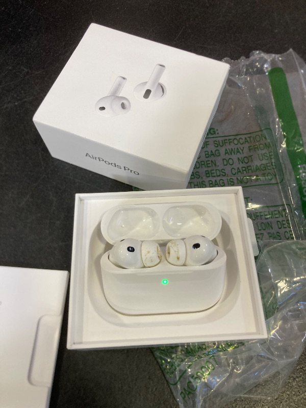 Photo 1 of Apple AirPods Pro 3 Wireless Earbuds, Active Noise Cancellation, Live Translation, Heart Rate Sensing, Hearing Aid Feature, Bluetooth Headphones, Spatial Audio, High-Fidelity Sound, USB-C Charging