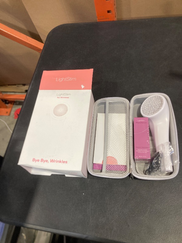 Photo 1 of LightStim for Wrinkles LED Red Light Therapy with 72 LEDs (605, 630, 660, & 855 nm Wavelengths). Reduces Fine Lines, Wrinkles, Rejuvenates Skin, and Maintains a Youthful Appearance FDA Cleared White