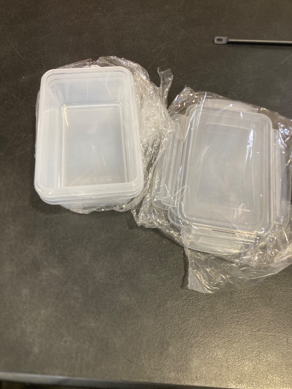 Photo 1 of 3 pack clear food containers