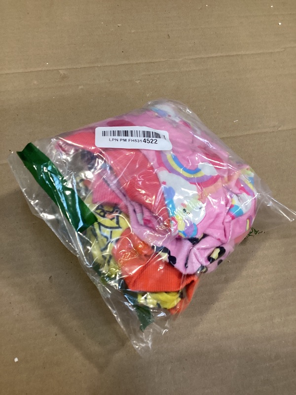 Photo 1 of 4 Pack Dog Pajamas Soft Lightweight Dog Recovery Suit Onesie Clothes for Small Medium Pet Boys Girls Dogs Cats (M (Back: 10",Chest: 14.5", Neck: 9.5"), Leopard,Donut,Unicorn,Duck)