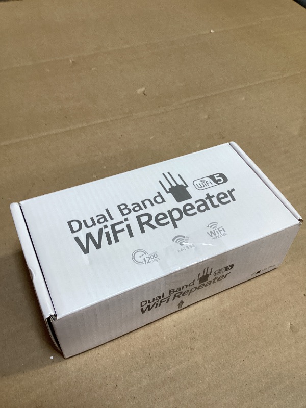 Photo 1 of 2026 WiFi Extender Signal Booster for Home, 10X Faster New Wireless Long Range Amplifier, Covers up to 13888 sq.ft, WiFi Repeater with Ethernet Port & EasyMesh, Easy Setup