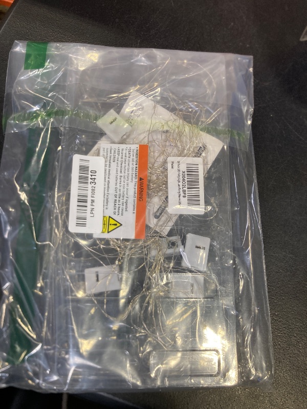 Photo 1 of 20 Pack LED Fairy Lights Battery Operated,3 Features Blinking Slowly Blinking & just on 7FT 20 LED Waterproof Mini Twinkle String Lights for Wedding Mason Jars Party Christmas Decorations(Warm White)