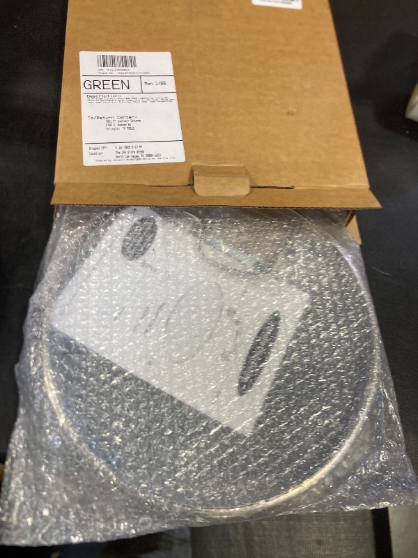 Photo 1 of 12 IN Glass Lid with Stainless Steel Handle for Frying Pan, Tempered Replacement Cover Compatible for Skillets, Round Cast Iron, Cast Aluminium, Stainless Steel Pans & Pots (297mm-312mm)