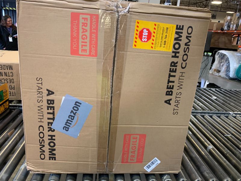 Photo 1 of PARTS ONLY - NON FUNCTIONAL ----------------------------COSMO COS-12MWDSS 24 in. Haven Collection 1.2 cu. ft. Built-in Microwave Drawer, Touch Controls, Defrosting Rack in Stainless Steel