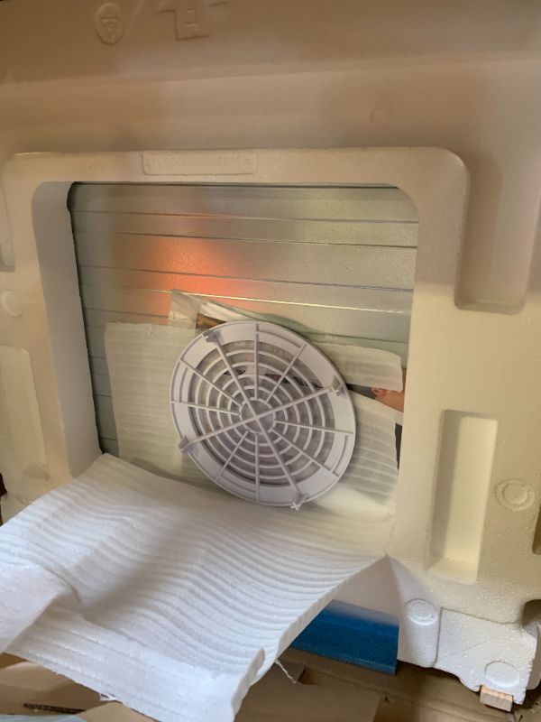 Photo 1 of PARTS ONLY - NON FUNCTIONAL ----------------------------COSMO COS-12MWDSS 24 in. Haven Collection 1.2 cu. ft. Built-in Microwave Drawer, Touch Controls, Defrosting Rack in Stainless Steel