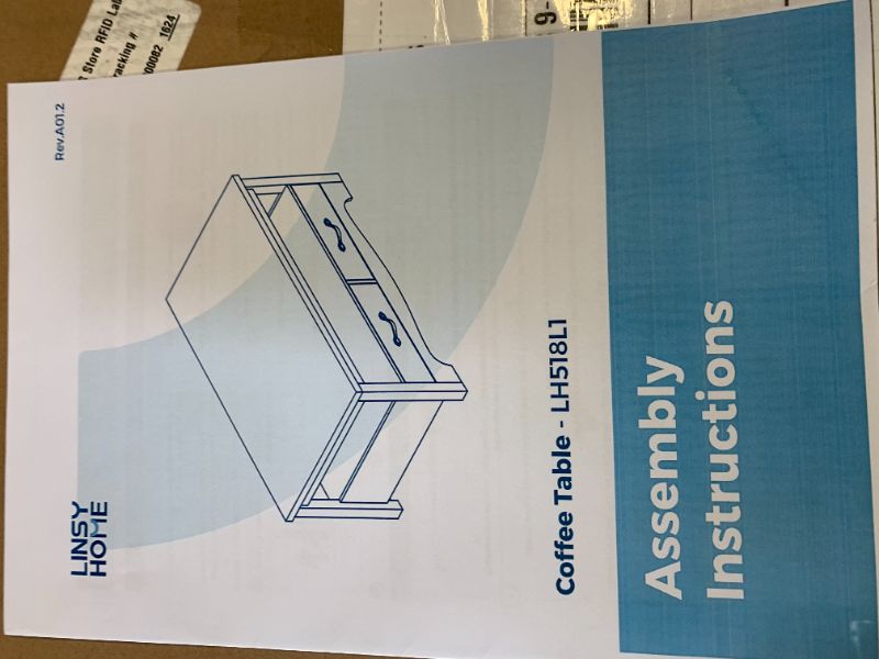 Photo 1 of *INCOMPLETE** UNKNOWN LINSY HOME COFFEE TABLE