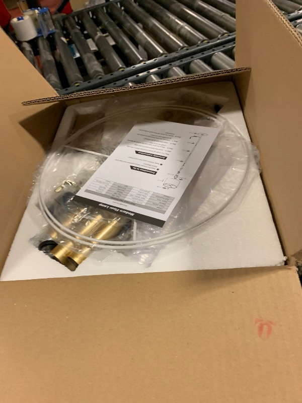 Photo 1 of ?Upgraded?Dimmable Gold Floor Lamps for Living Room, 11W LED Bulb Included, Modern Standing Lamp with Marble Base, Tall Pole Light with White Linen Shade for Bedroom Reading Office Corner Nursery