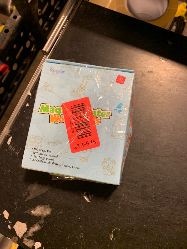 Photo 1 of Coolplay A-Z 26 Alphabet Water Cards, Children Drawing Card for Kids Educational Toys for Travel