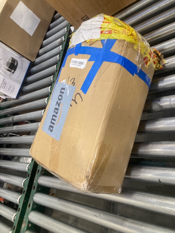 Photo 1 of Amazon Basics Down-Alternative Pillows for Stomach and Back Sleepers, Soft Density, 20 x 36 inches, 2-Pack, White