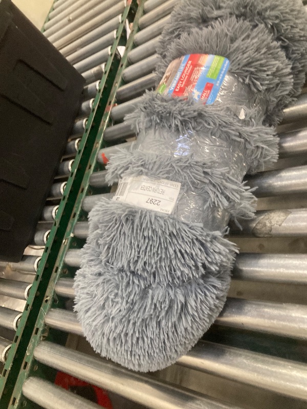 Photo 1 of 36 inches Donut Dog Bed for Large Dogs - Calming Fluffy Round Pet Bed with Removable & Washable Cover,Fits up to 80 lbs Pets (Dark Grey,MEDIUM