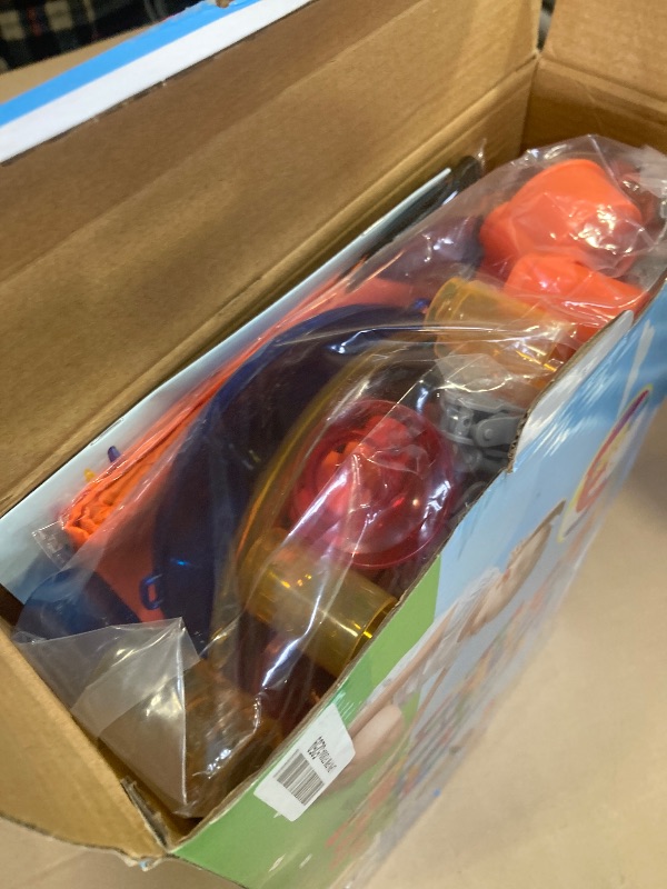 Photo 1 of 247Pcs Marble Run with Motorized Elevator, Construction Building Blocks Toys with 30 Glass Marbles and 30 Glow in The Dark Marbles, STEM Gifts for Boys and Girls