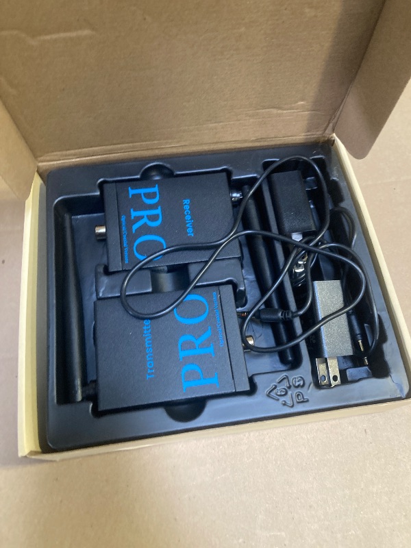 Photo 1 of 1Mii 2.4GHz Wireless Audio Transmitter and Receiver, HiFi Audio, 20ms Low Latency, 320ft Long Range Wireless Kit for Speaker/Stereo/Soundbar,Optical/Coaxial/3.5mm(RCA) Ports.